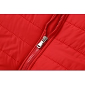 cheap Men&#039;s Downs &amp; Parkas-Men&#039;s Winter Coat Puffer Jacket Quilted Jacket Transition Jacket Pocket Cotton Pocket Vacation Daily Wear Date Regular Fashion Casual Comfortable Thermal Warm Fall &amp; Winter Solid / Plain Color Black
