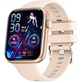 abordables Relojes inteligentes-iMosi HT15 Reloj inteligente 1.85 pulgada Smartwatch Reloj elegante Bluetooth Podómetro Recordatorio de Llamadas Seguimiento del Sueño Compatible con Android iOS Mujer Hombre Llamadas con Manos