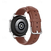 baratos Pulseiras de relógio Samsung-Pulseiras de Relógio para Samsung Galaxy 3 41mm Couro PU Substituição Alça Ajustável Loop Solo Pulseira