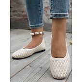 baratos Sapatilhas de mulher-sapatilhas femininas azuis de malha com palmilha acolchoada - sapatos confortáveis e elegantes para o trabalho e uso diário