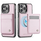 お買い得  iPhone用ケース-電話 ケース 用途 iPhone 16 Pro Max プラス iPhone 15 プロマックスプラス iPhone 14 13 12 11 Pro Max Plus バックカバー スタンド付き 磁石バックル ワイヤレス充電をサポート レトロ風 TPU PUレザー
