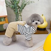 billige Jumpsuits-Hunder Katter Gensere Fritid hverdag Fritid Vinter Varm Myk Bekvem Hverdag Fritid / hverdag Katt Hund Husky Labrador malamute