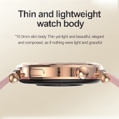 お買い得  スマートブレスレット-696 HK88 スマートウォッチ 1.19 インチ スマートブレスレット ブルートゥース 歩数計 着信通知 心拍計 と互換性があります Android iOS 女性 ハンドフリーコール メッセージ受信通知 カメラコントロール IP 67 40mmの時計ケース