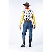 levne Pánské kostýmy-Příběh hraček Dřevnatý Cosplay kostým Halloween rekvizity Maškarní Anime předvečer Všech svatých Filmové kostýmy for Pánské Dospívající Dospělé Vánoce předvečer Všech svatých Nový rok