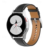 billige Samsung klokkebånd-Klokkerem til Samsung Galaxy 3 41mm Watch 42mm PU-lær Erstatning Stropp Justerbar Solo loop Armbånd