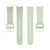 abordables Correas de reloj Samsung-Ver Banda para Samsung Galaxy 3 41mm Silicona Reemplazo Correa Ajustable Bucle en Solo Loop Pulsera