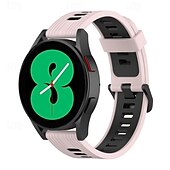 olcso Samsung óraszíjak-Óraszíj mert Samsung Galaxy Watch Active 2 40/44mm Szilikon Csere Szíj Állítható Sportszíj Karszalag