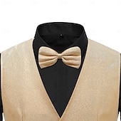 levne Blazery a vesta-Retro Řvoucí 20s 20. léta 20. století Kamizelka Vesta Motýlek Velký Gatsby Gentleman Flitry Retro Pánské Vánoce předvečer Všech svatých Karneval Výkon loučení se svobodou nevěsty Festival Dospělé