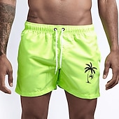 cheap Men&#039;s Boxer Swim Trunks-Men&#039;s Swim Trunks Swim Shorts Board Shorts Bathing Suit Drawstring Mesh Lining with Pockets Swimming Surfing Beach Water Sports Printed Summer Spring
