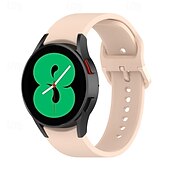 abordables Correas de reloj Samsung-Ver Banda para Samsung Galaxy 3 41mm Silicona Reemplazo Correa Ajustable Bucle en Solo Loop Pulsera
