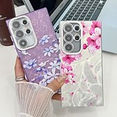 Недорогие Чехлы для Samsung-телефон Кейс для Назначение SSamsung Galaxy S24 Ultra S24 Plus S24 S24 ФЭ S23 Ultra А55 А35 А25 А15 5Г A54 S25 Ультра Кейс на заднюю панель Защита от удара Ретро ТПУ ПК