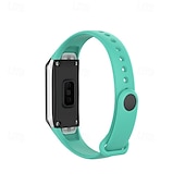 abordables Correas de reloj Samsung-Ver Banda para Samsung Galaxy Fit SM-R370 Silicona Reemplazo Correa Ajustable Correa Deportiva Pulsera