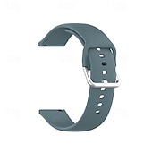 economico Cinturini per orologi Samsung-Cinturino per orologio  per Samsung Galaxy Watch 3 45mm, Galaxy Wacth 46mm, Gear S3 Classic / Frontier, Gear 2 Neo Live Silicone Sostituzione Cinghia Regolabili Cinturino sportivo Polsino