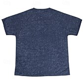 cheap Casual Henley Tee-Men&#039;s Henley Shirt Tee Short Sleeve Solid Color Plain Distressed Buttons Washed Henley Outdoor Casual Daily Summer Spring &amp;  Fall Black Gray Navy Blue Henley T-Shirt