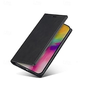 levne Pouzdra pro iPhone-telefon Carcasă Pro iPhone 16 15 14 Pro Max Plus iPhone 13 12 11 Pro Max Mini Flip Cover se stojánkem Magnetické Slot pro kartu Retro TPU PU kůže