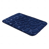 voordelige Matten &amp; Tapijten-badmat met reliëf van kasseien, antislip, traagschuimmat, wasbare badmatten, snel waterabsorberend, antislip, wasbaar, dik, zacht en comfortabel tapijt voor de doucheruimte