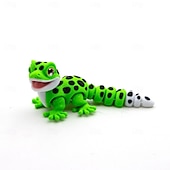cheap Novelty Toys-3D Printed Lizard for Kids and Adult 3D Printed Gecko Fidget Toys Decor for Stress Relief