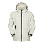 billige Softshell-, fleece og turjakker-Dame Softshell jakke Turjakke Vinter utendørs Hold Varm Fleecefor Vindtett Vannavvisende 3-i-1-jakker Vinterjakke Fleecejakker Reise Svart Krystall Rosa Beige Lyseblå
