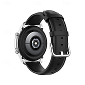 baratos Pulseiras de relógio Samsung-Pulseiras de Relógio para Samsung Galaxy 3 41mm Couro PU Substituição Alça Ajustável Loop Solo Pulseira