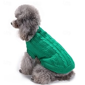 economico Maglioni-Cane Maglione Classico Inverno Caldo Di tendenza Confortevole All&#039;aperto Abbigliamento Quotidiano Interno Abbigliamento per Cani for Piccolo Medio Grande