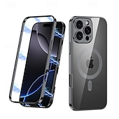 お買い得  iPhone用ケース-電話 ケース 用途 iPhone 16 Pro Max プラス iPhone 15 プロマックスプラス iPhone 15 Pro Max バックカバー スタンド付き 磁石バックル ワイヤレス充電をサポート レトロ風 PC