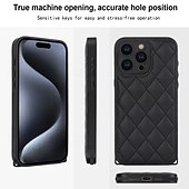 economico Cover per iPhone-telefono Custodia Per iPhone 15 Pro Max Plus iPhone 14 13 12 11 Pro Max Plus iPhone 13 12 11 Pro Max Per retro con cordino con cinturino da polso Resistente agli urti Retrò TPU pelle sintetica