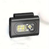 cheap Head Lights-Rechargeable LED Safety Light - High Visibility Magnetic Clip-On Hat Flashlight for Night Running Walking &amp; Hiking