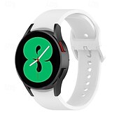 abordables Correas de reloj Samsung-Ver Banda para Samsung Galaxy 3 41mm Silicona Reemplazo Correa Ajustable Bucle en Solo Loop Pulsera