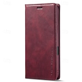 levne Pouzdra pro iPhone-telefon Carcasă Pro iPhone 16 15 14 Pro Max Plus iPhone 13 12 11 Pro Max Mini Flip Cover se stojánkem Magnetické Slot pro kartu Retro TPU PU kůže