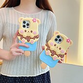 お買い得  iPhone用ケース-電話 ケース 用途 iPhone 15 14 Pro Max Plus iPhone 13 12 Pro Max バックカバー 耐衝撃 レトロ風 シリコーン
