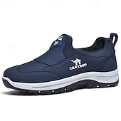 abordables Baskets-chaussures de randonnée à enfiler pour hommes – baskets d&#039;extérieur durables avec semelle antidérapante, conception légère et tissu respirant pour le trail et le camping