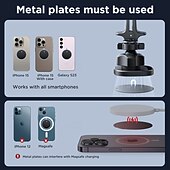 cheap Car Holder-Car Vent Phone Mount Rotatable Magnetic Phone Holder for Car Compatible with All Mobile Phone Phone Accessory