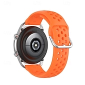 levne Pásky na hodinky Samsung-Pásek hodinek pro Samsung Galaxy Watch 3 45mm Silikon Výměna, nahrazení Popruh Nastavitelný Sportovní značka Náramek