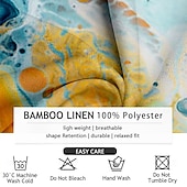 tanie Druk oceaniczny-Męskie Ocean Koszula hawajska Koszula Aloha Długi rękaw Hawajskie Ośrodek wczasowy Urlop Codzienny Lato Wiosna Kołnierz stawiany Żółty