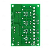 abordables Verrous de portes-Module récepteur relais universel sans fil 433 MHz DC 12 V 4 canaux avec télécommande RF 4 canaux