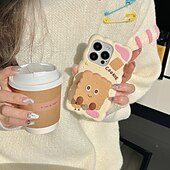 levne Pouzdra pro iPhone-telefon Carcasă Pro iPhone 16 iPhone 16 Pro iPhone 16 Pro Max iPhone 15 Pro Max Plus iPhone 14 Pro Max Plus Zadní kryt se stojánkem Nárazuvzdorné Retro Silikon