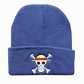 levne Boty a doplňky-Čepice / klobouk Inspirovaný One Piece Opice D. Luffy Anime Cosplay příslušenství Klobouk Polyester Pánské Dámské Klobouk Halloweenské kostýmy