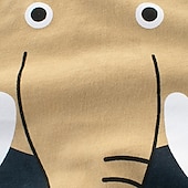 billiga T-shirts och skjortor för pojkar-Multipack 3st Pojkar Rund hals Kort ärm Grå+Gul+Grön T-shirt T-tröja Mönster Grafisk Semester Dagliga kläder 100 % bomull Vår &amp; sommar