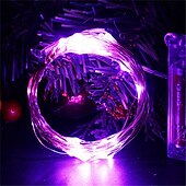 abordables Guirlandes lumineuses USB-Guirlande lumineuse LED USB élégante pour réception de mariage, 2 pièces, 5 m/10 m/20 m, télécommande 8 modes, guirlandes de fées, lampes de décoration pour mariage, Noël, vacances