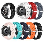 levne Pásky na hodinky Samsung-Pásek hodinek pro Samsung Galaxy Watch 3 45mm Silikon Výměna, nahrazení Popruh Nastavitelný Sportovní značka Náramek