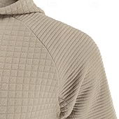 cheap Basic Hoodies-Men&#039;s Hoodie Black White Khaki Light Grey Dark Gray Hooded Plain Front Pocket Sports &amp; Outdoor Daily Holiday Polyester Streetwear Basic Casual Spring &amp;  Fall Clothing Apparel Hoodies Sweatshirts