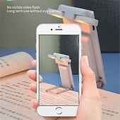 お買い得  読書灯-ブックライト LED USB 充電式 読書灯 目の保護 ナイトライト ポータブル クリップ デスクライト ブックマーク 読書灯 1/2個