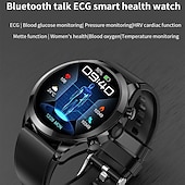 tanie Smartwatche-iMosi ET440 Inteligentny zegarek 1.39 in Inteligentny zegarek Bluetooth EKG + PPG Monitorowanie temperatury Krokomierz Kompatybilny z Android iOS Damskie Męskie Odbieranie bez użycia rąk Wodoodporny