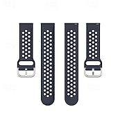 levne Pásky na hodinky Samsung-Pásek hodinek pro Samsung Galaxy Watch 3 45mm Silikon Výměna, nahrazení Popruh Nastavitelný Sportovní značka Náramek