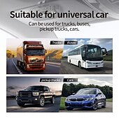 abordables Électronique automobile-Haut-parleur sans fil 2 en 1 avec pare-soleil Siri, kit mains libres pour voiture, écouteurs Bluetooth