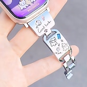 olcso Apple óraszíjak-Solo Loop Kompatibilis valamivel Apple Watch óraszíj 38mm 40mm 41mm 42mm 44mm 45mm 49mm Bájos Állítható ötvözet Csere óraszíj mert iwatch Ultra 2 Series 9 8 7 SE 6 5 4 3 2 1