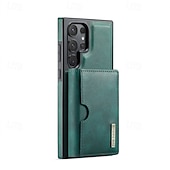 baratos Capa Samsung-Capa de Telefone para Samsung Galaxy S24 Ultra Plus S24 FE S23 Ultra Plus S22 Plus Ultra S21 Ultra S25 Capa Traseira com Suporte Magnético Carregamento Sem Fio Retro TPU PC