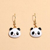abordables Pendientes-Mujer Pendiente Lujoso Alegría Elegante Lujo Aretes Joyas Blanco Para Fiesta