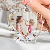 preiswerte Für Frauen-Personalisierter Acryl-Fotohalter – Bestes Geschenk für Mama – Individuelles Andenken für den Muttertag Geburtstag oder Weihnachten