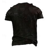 billiga T-shirts med djurmönster-Herr Katt Rolig T-shirt Kortärmad T-shirt 3D-tryck Rund hals Skjorta drivna Designer Fest Helgdag Svart Sommar Vår Kläder S M L XL XXL XXXL